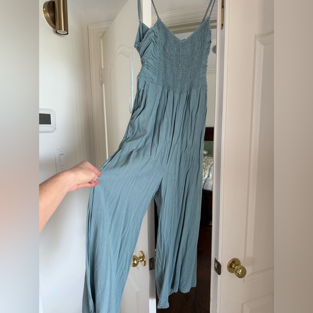 Heyson Blue Jumpsuit Romper